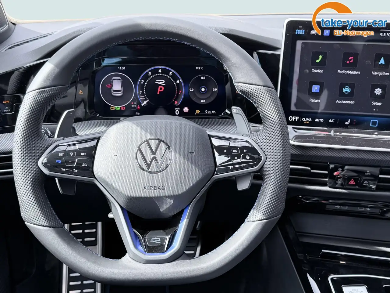Volkswagen Golf R IQ.LIGHT MATRIX+KAMERA+ACC+KLIMA+APP+18" ALU ... 10