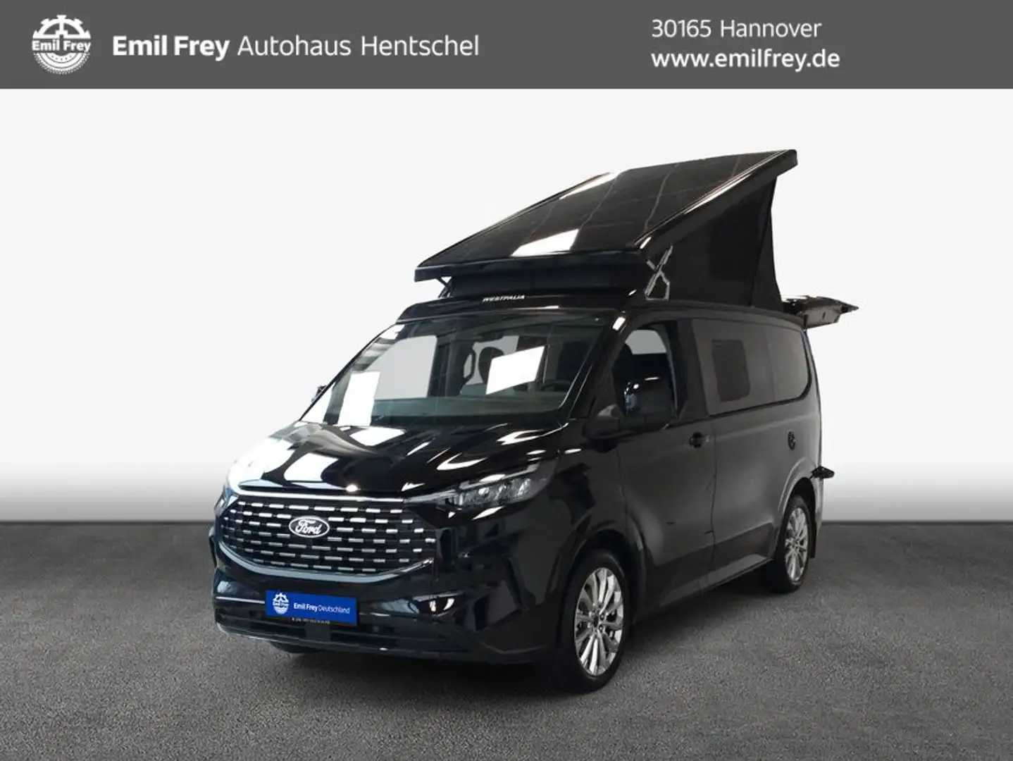 Ford Tourneo Custom Nugget 320 L1  Autm. Titanium 125 k Schwarz - 1