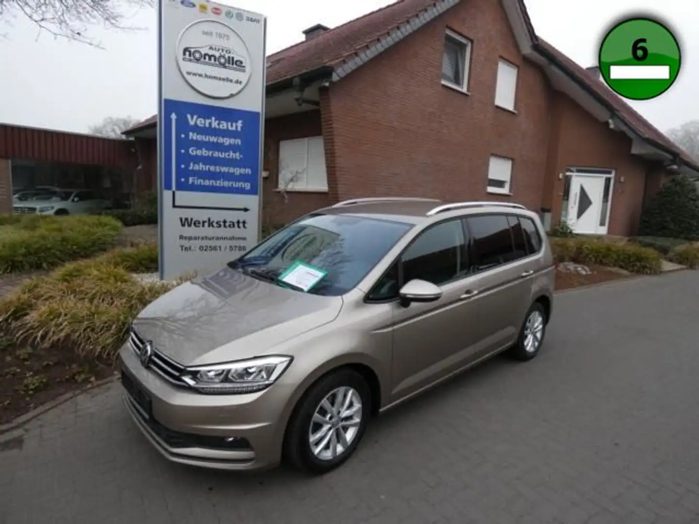 Volkswagen Touran 1.4 TSI DSG nr.43tkm LED PDC ACC ALU Gris - 1
