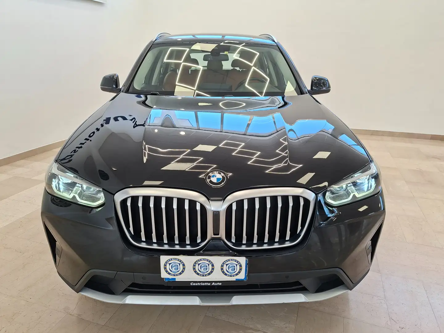 BMW X3 xdrive20d mhev 48V Msport automatico  NAVI e PELLE Noir - 2