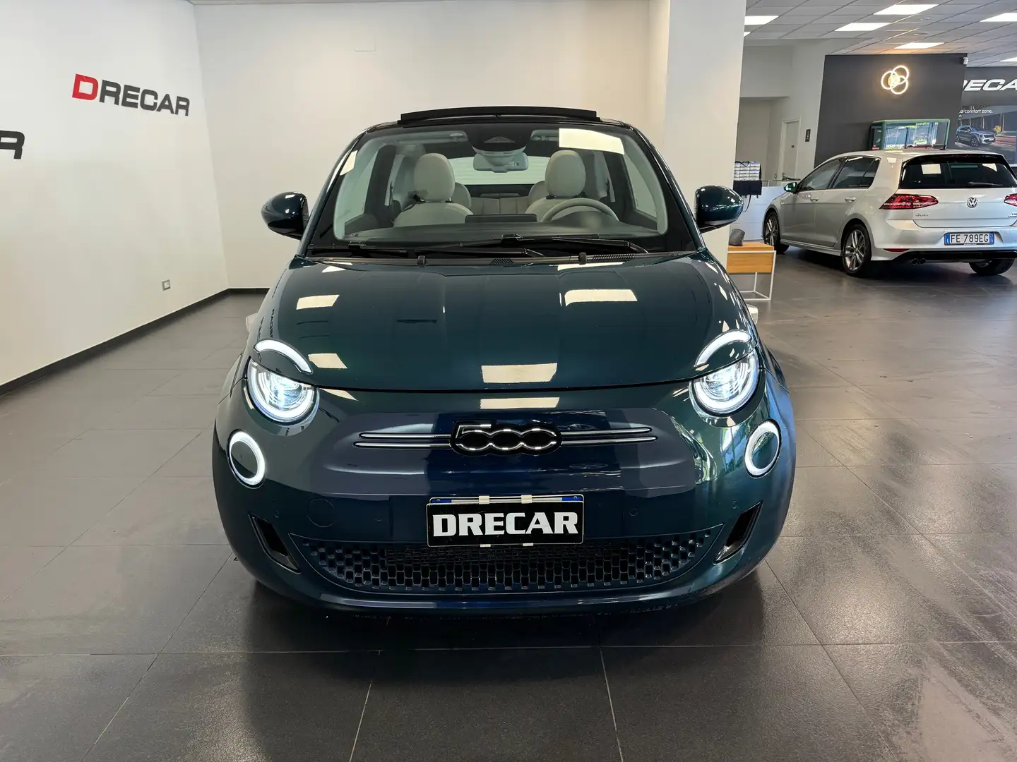 Fiat 500e Cabrio 42 kWh La Prima FULL OPTIONAL PREZZO REALE Blau - 2