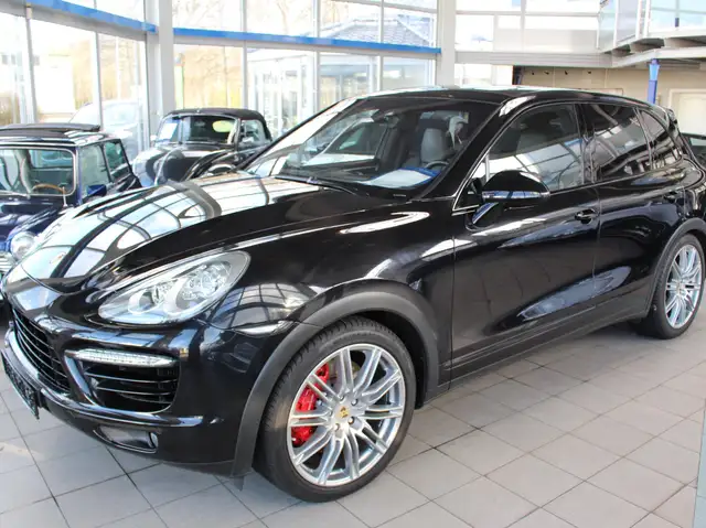 Porsche Cayenne Turbo   PGSD , Leder schwarz