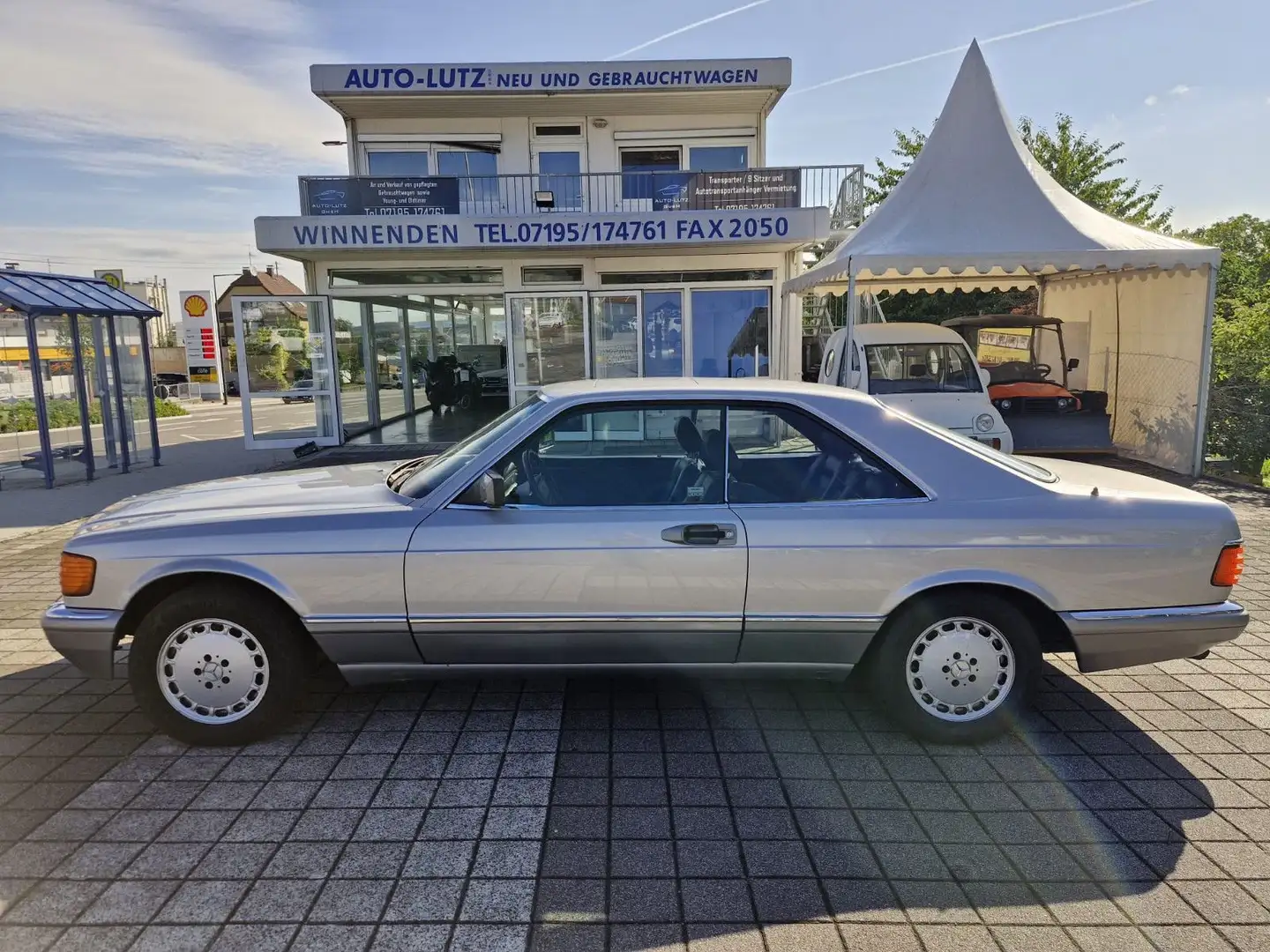 Mercedes-Benz 560 SEC - Technisch Komplett Revidiert Zilver - 1