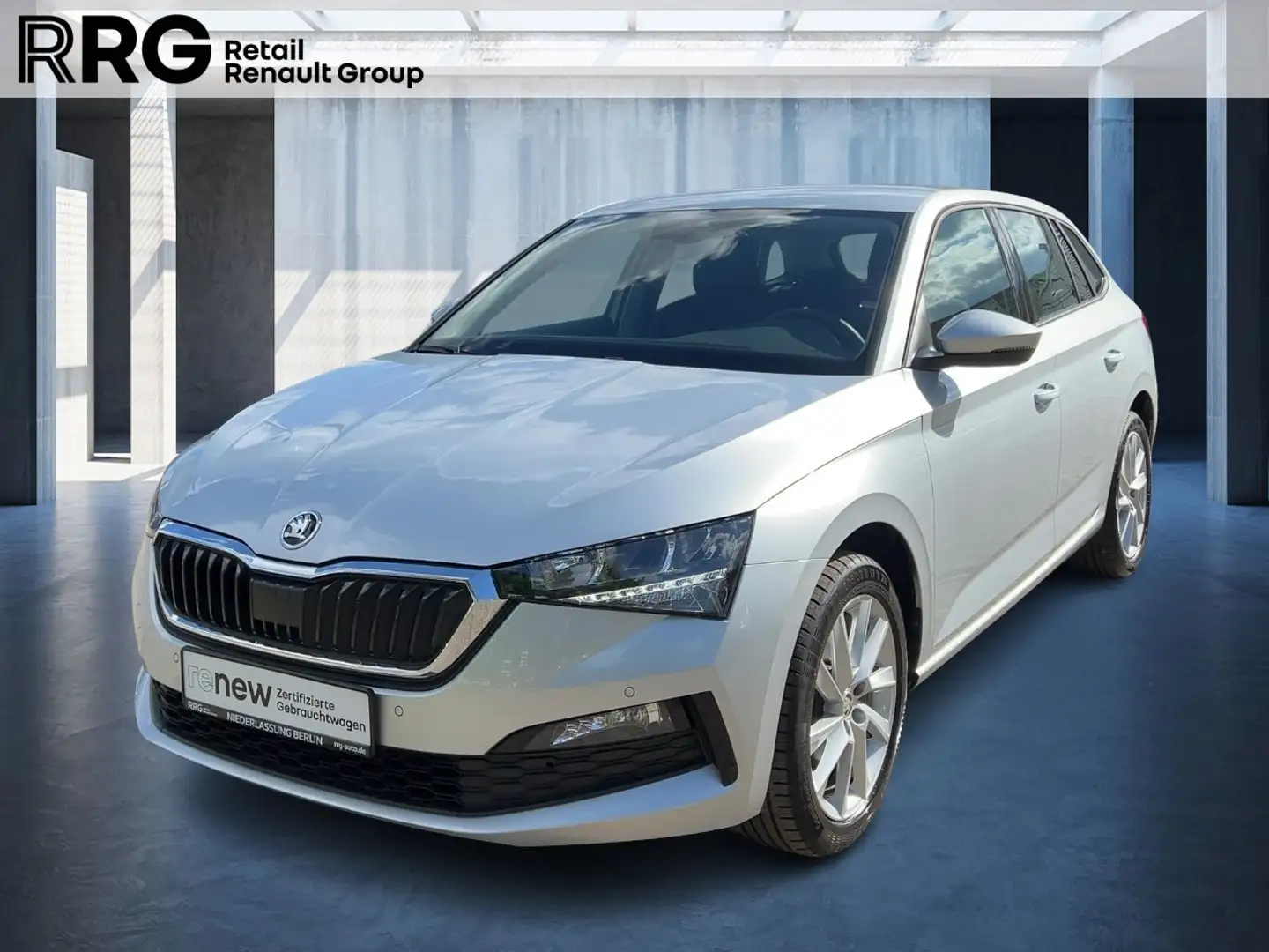 Skoda Scala 1.5 TSI Style OPF Argent - 1