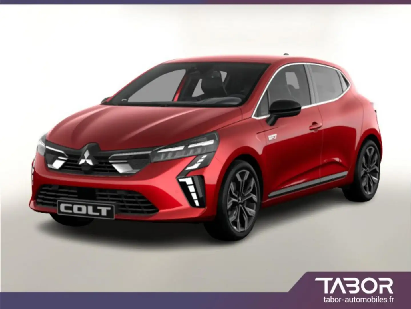 Mitsubishi Colt 1.6 HEV 143 GPS Bose ACC Radars Rouge - 1