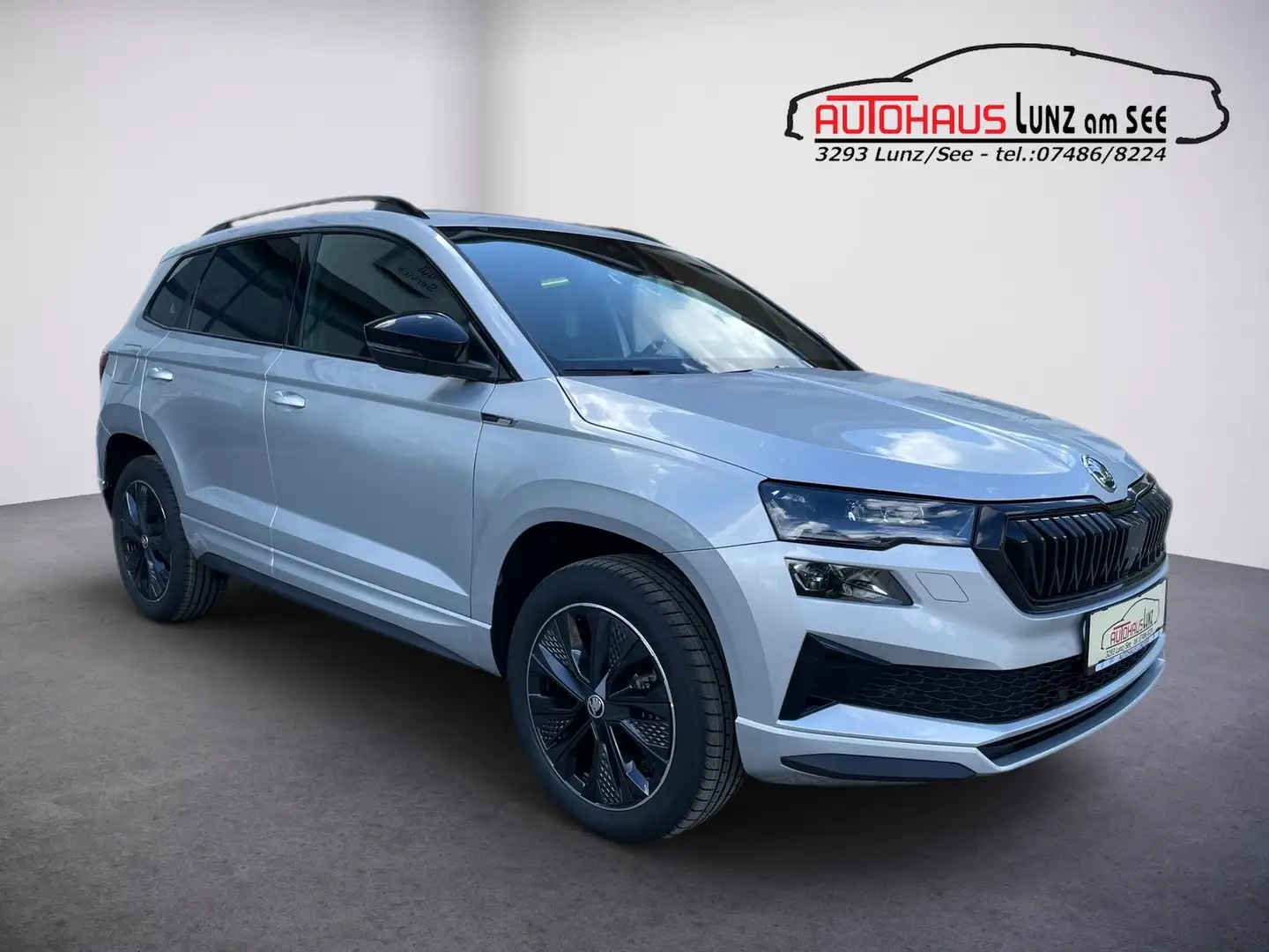 Skoda Karoq Sportline 4x4 Silber - 2