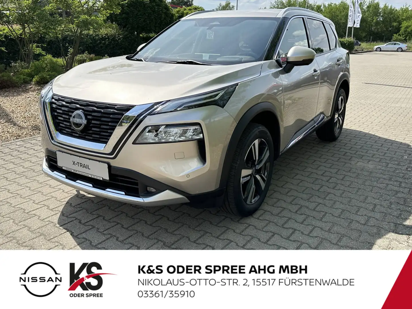 Nissan X-Trail 1.5 VC-T MHEV 163 PS Xtronic 4x2 Tekna 5 Sitze Beige - 1