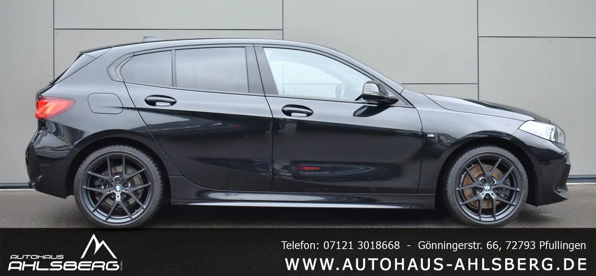 BMW 120 D M SPORT SHADOW LED/NAVI/DAB/PDC/CAR-PLAY Schwarz - 2