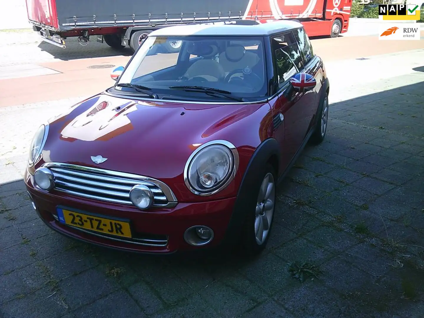 MINI Cooper Mini 1.6 Chili/lima/panorama dak Rood - 1