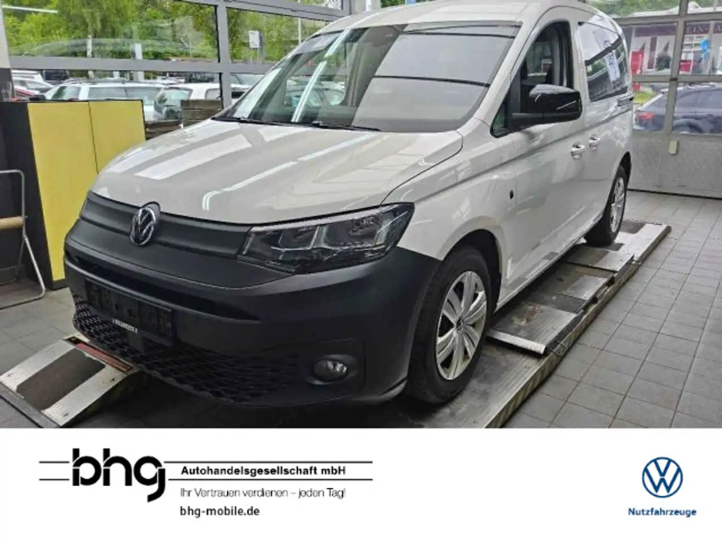 Volkswagen Caddy 5-Sitzer 2,0 l Weiß - 1