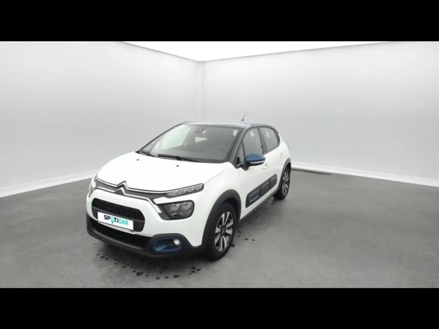 Citroen C3 PureTech 82ch Shine S\u0026S E6.d Blanc - 1