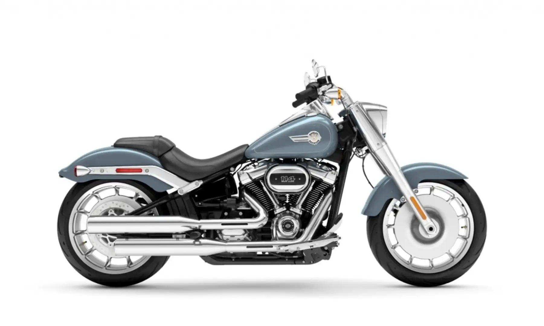 Harley-Davidson Fat Boy SOFTAIL FLFBS " STOCK DEAL " Azul - 1