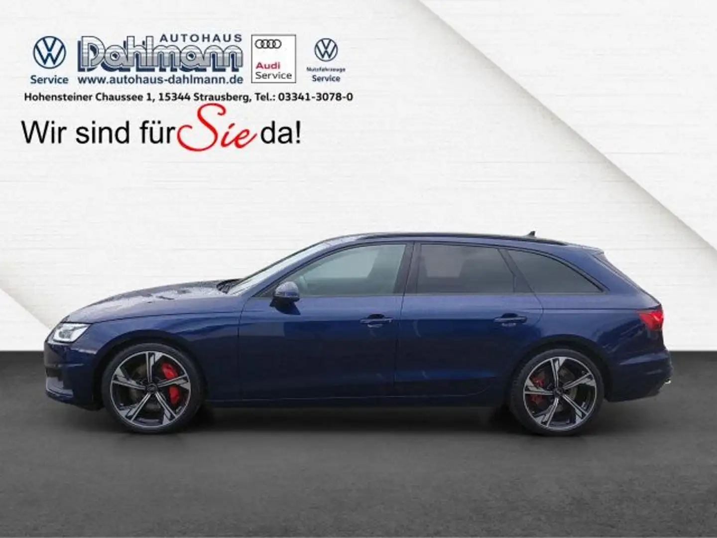 Audi A4 AVANT50 TDI+SLINE+HUD+B&O+4xSITZHEIZ Bluetooth Blu/Azzurro - 2