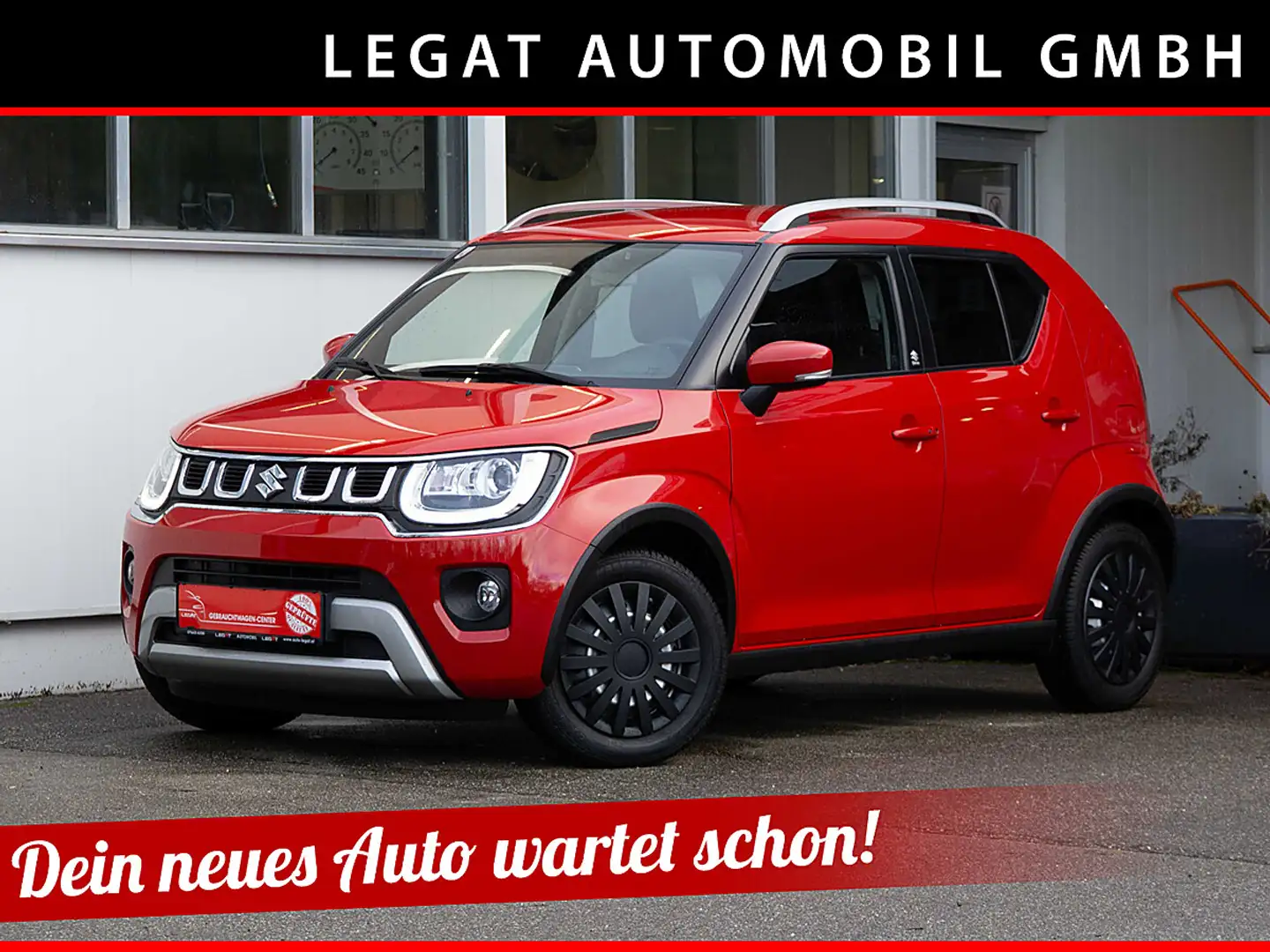 Suzuki Ignis 1,2 Dualjet Hybrid Flash *KAMERA*NAVI* Rot - 2