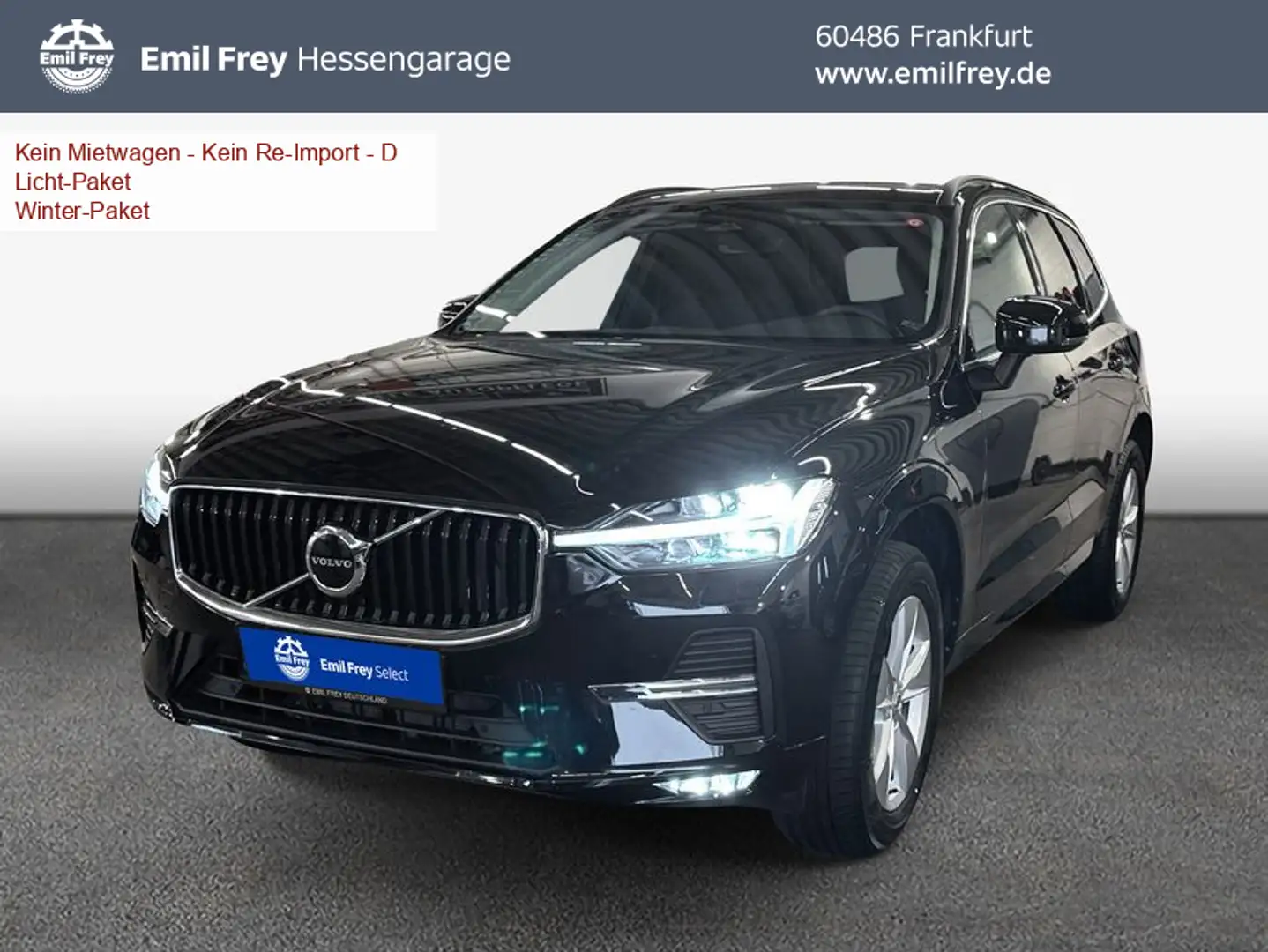 Volvo XC60 XC60 B4 Core Aut PilotAssist BLIS Voll-LED Google- Noir - 1