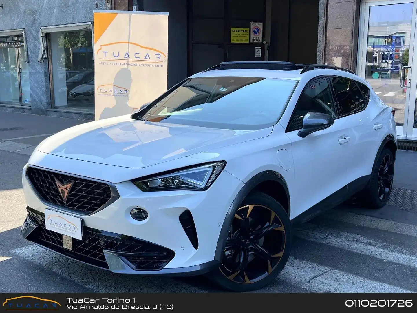 CUPRA Formentor 1.4 e-HYBRID PHEV 204CV *TETTO APRIBILE* Tribe Edi Weiß - 1