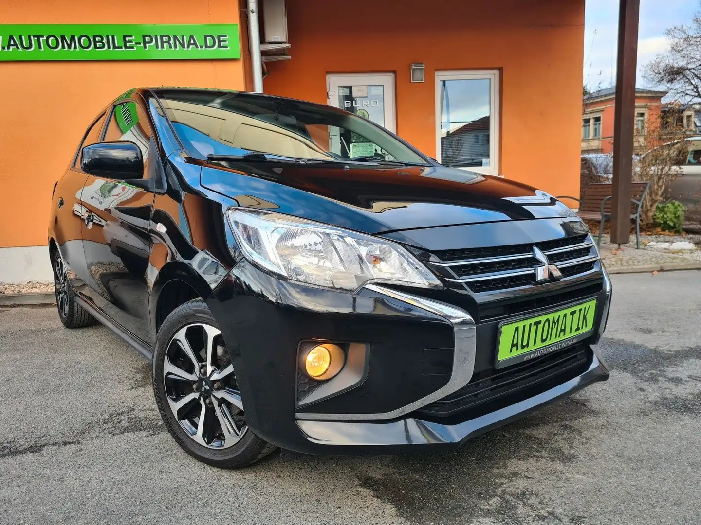 Mitsubishi Space Star Spirit+ AUTOMATIK, 1.HAND! SHZ/R-CAM Noir - 1