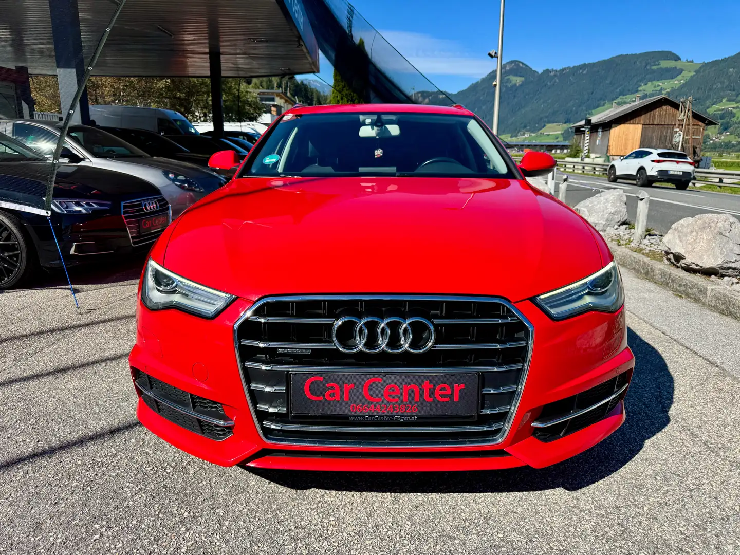 Audi A6 2.0 TDI quattro s-tronic s-line Rouge - 2