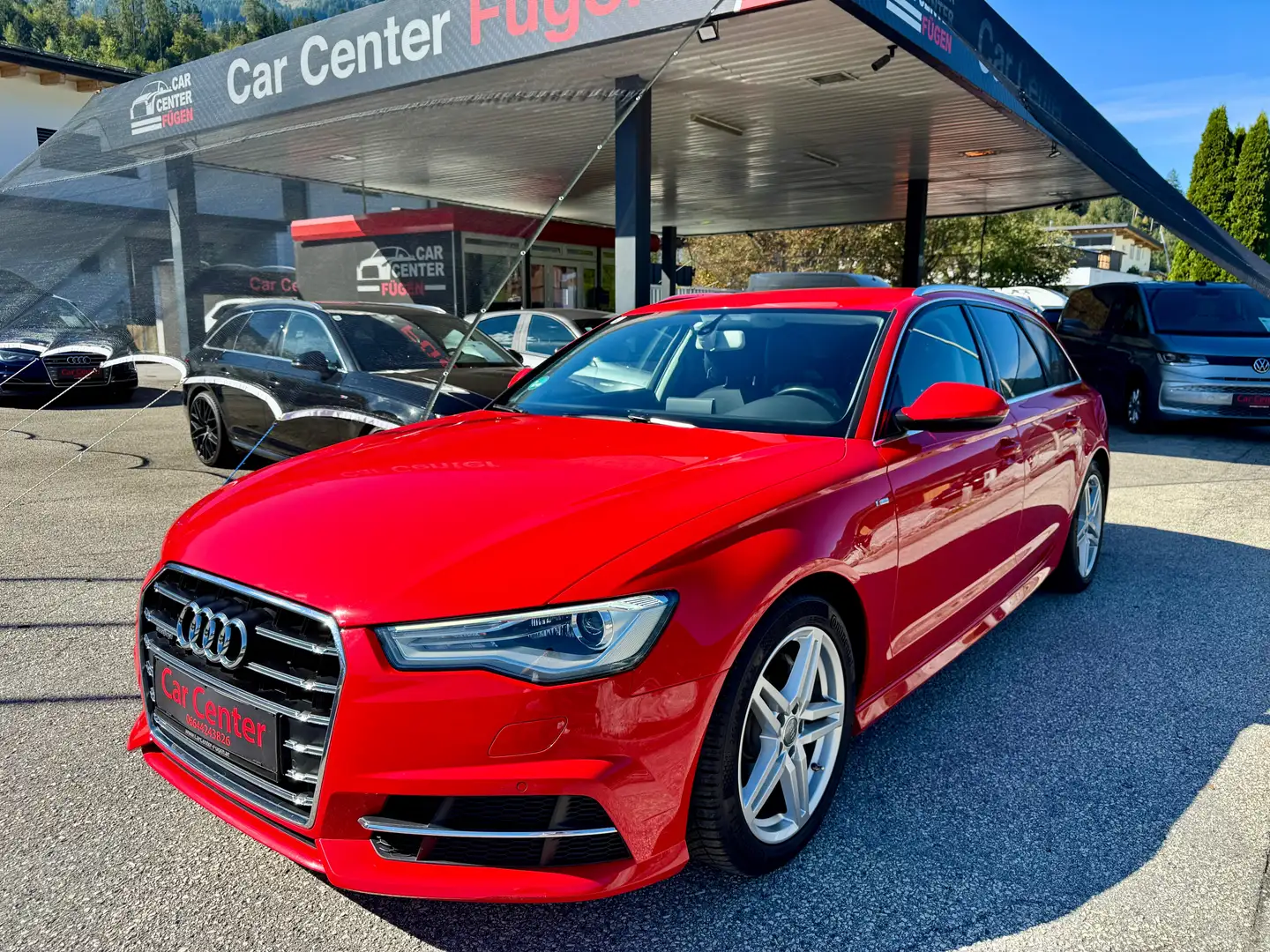 Audi A6 2.0 TDI quattro s-tronic s-line Rouge - 1