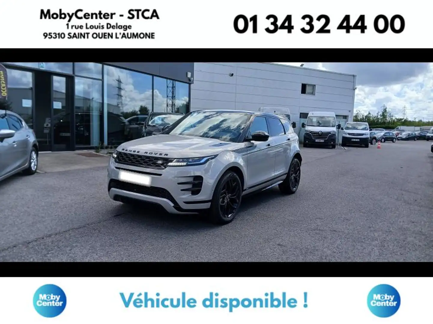 Land Rover Range Rover Evoque 1.5 P300e 309ch R-Dynamic S AWD BVA 11cv Argent - 1