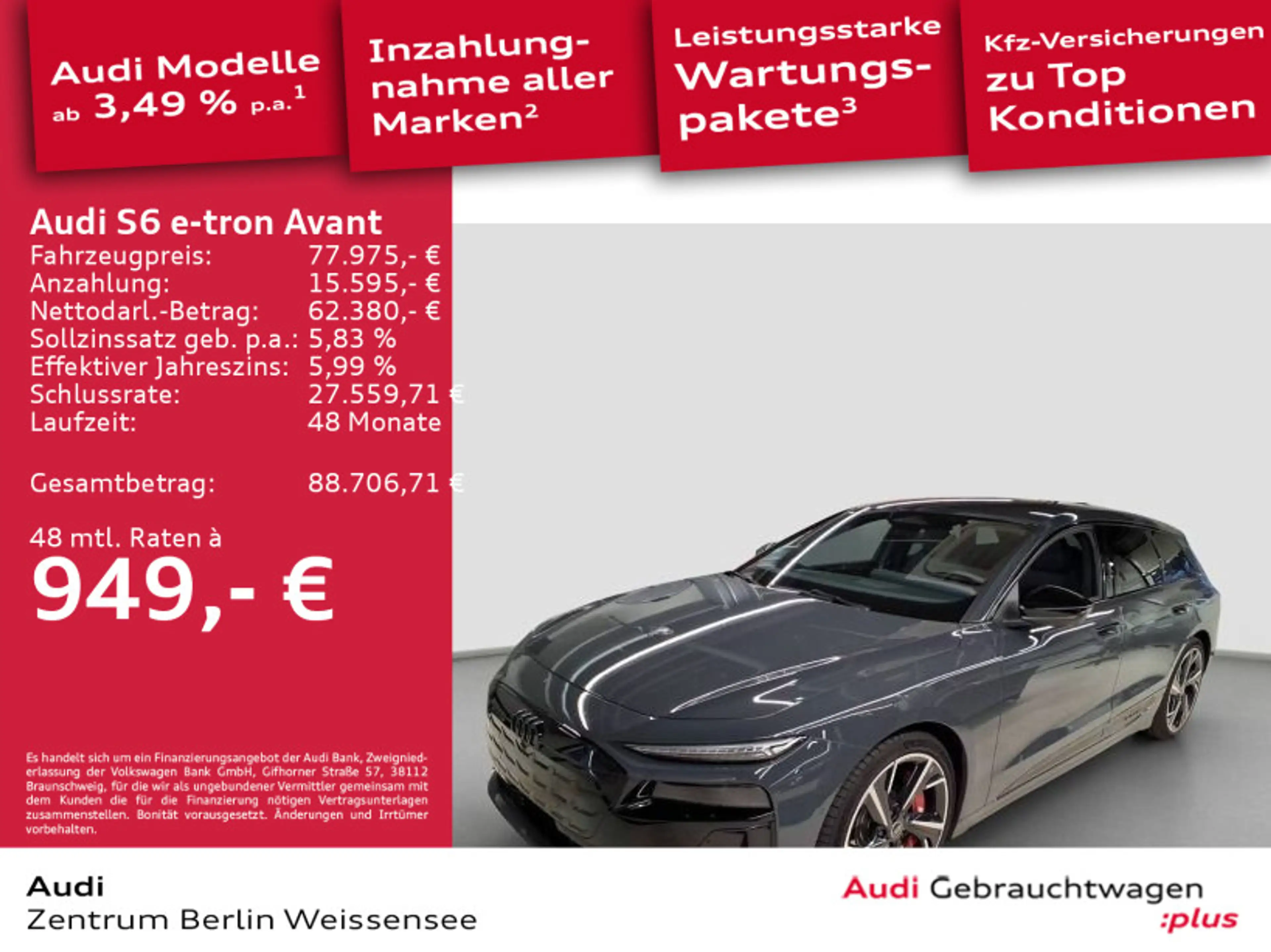 Audi S6 e-tron 370 kW QUA*360*ASG*OLED*LEDER** — photo 2