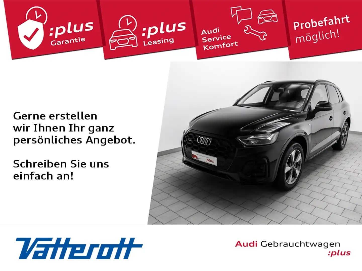 Audi Q5 45 TFSI quattro S line Navi Kamera Leder Schwarz - 1