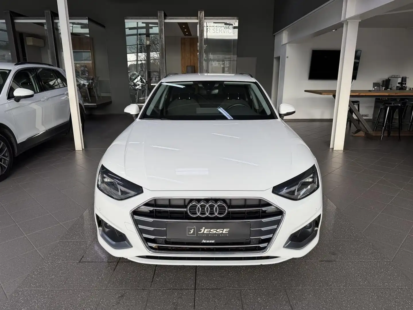 Audi A4 35TDI Avant advanced LED ACC AHK R.CAM Blanc - 2