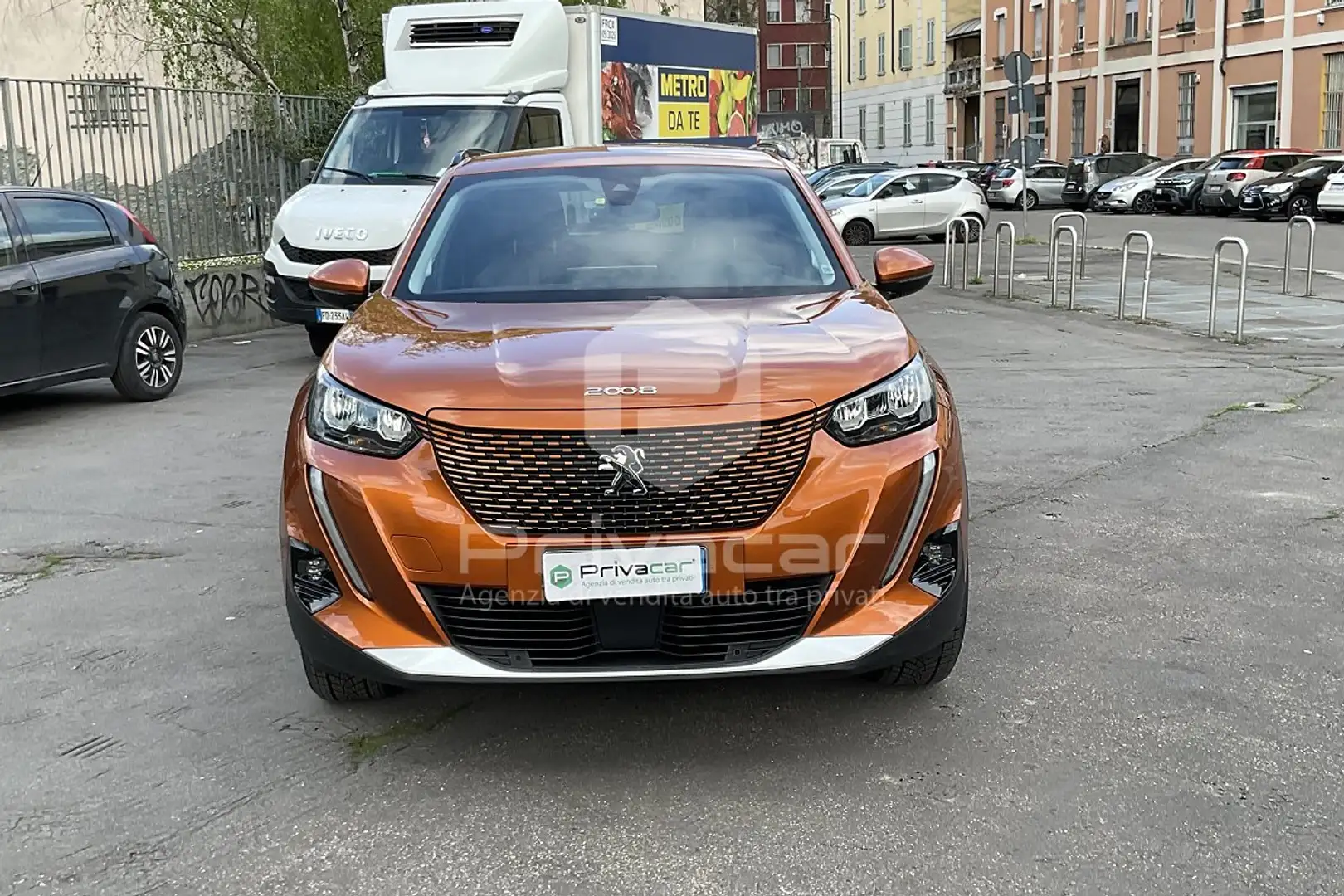 Peugeot 2008 2008 motore elettrico 136 CV Allure Arancione - 2