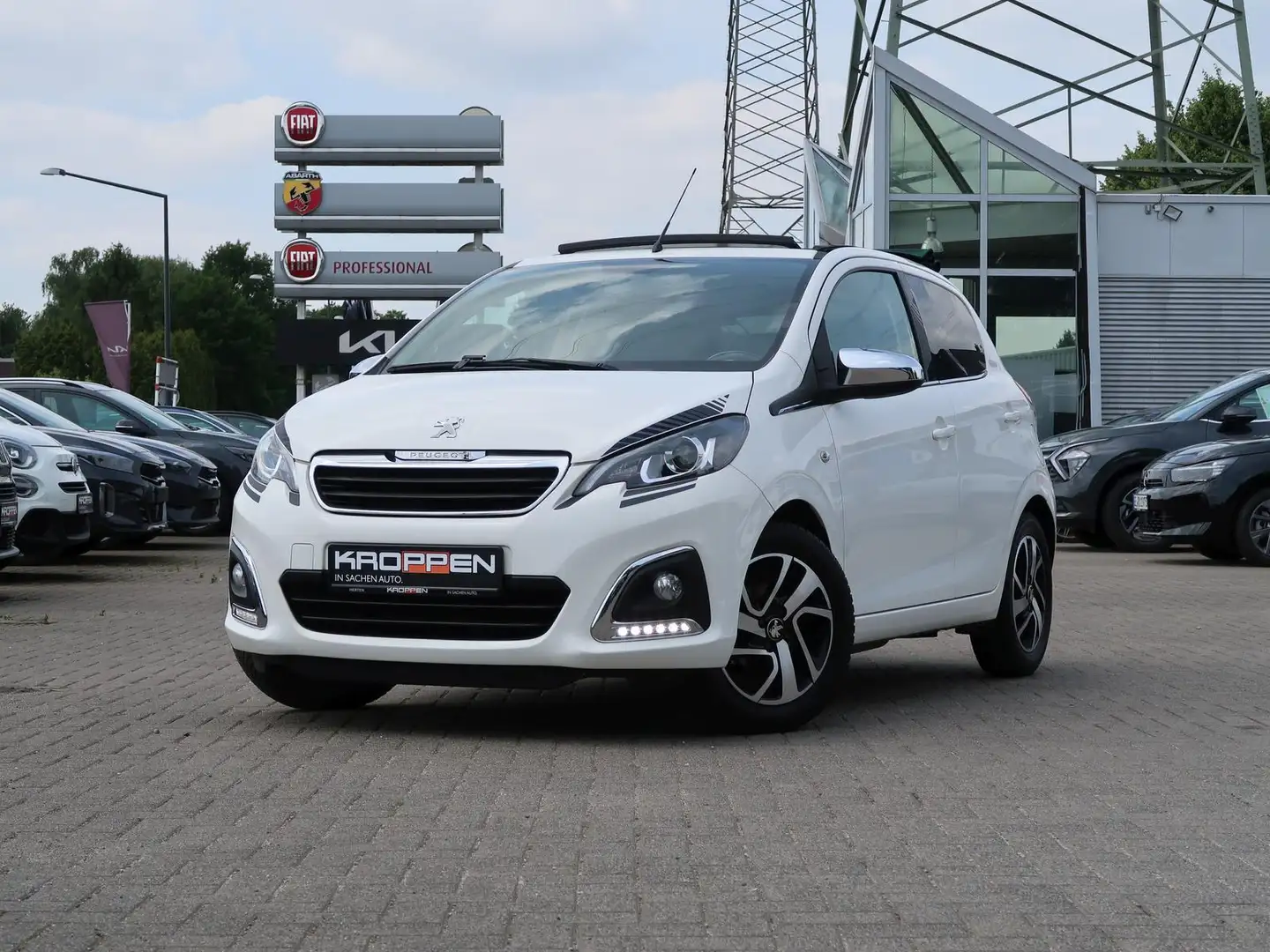 Peugeot 108 TOP Android Auto Carplay SHZ PDC M+S Blanco - 2