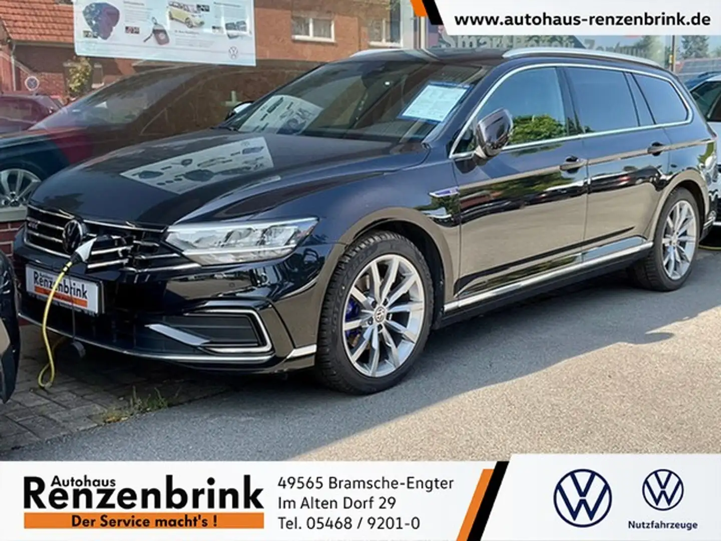 Volkswagen Passat Variant GTE AHK Leder 18" Design & Komfort-Paket Schwarz - 1
