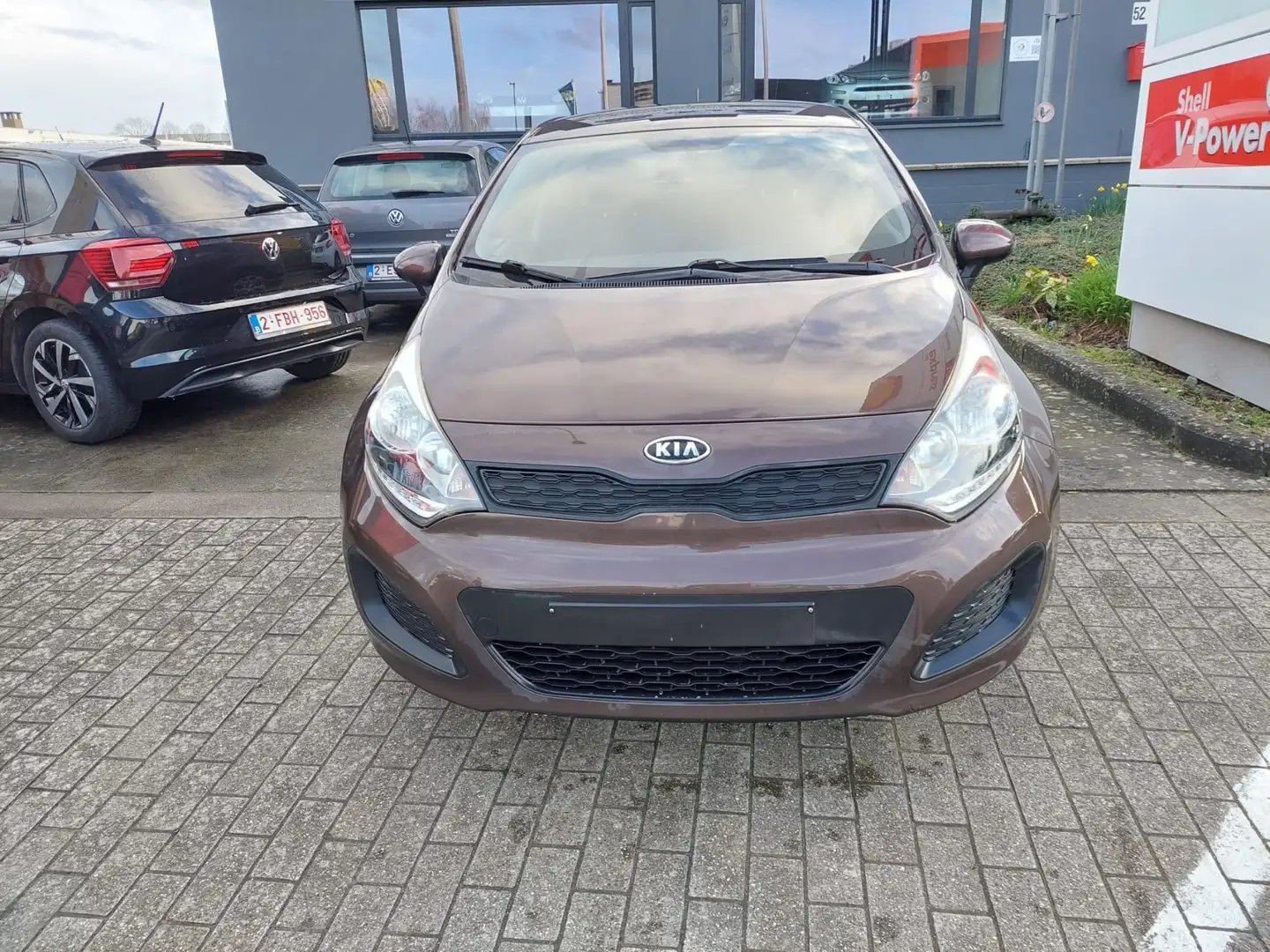 Kia Rio 1.4 CRDi Fusion Brun - 1