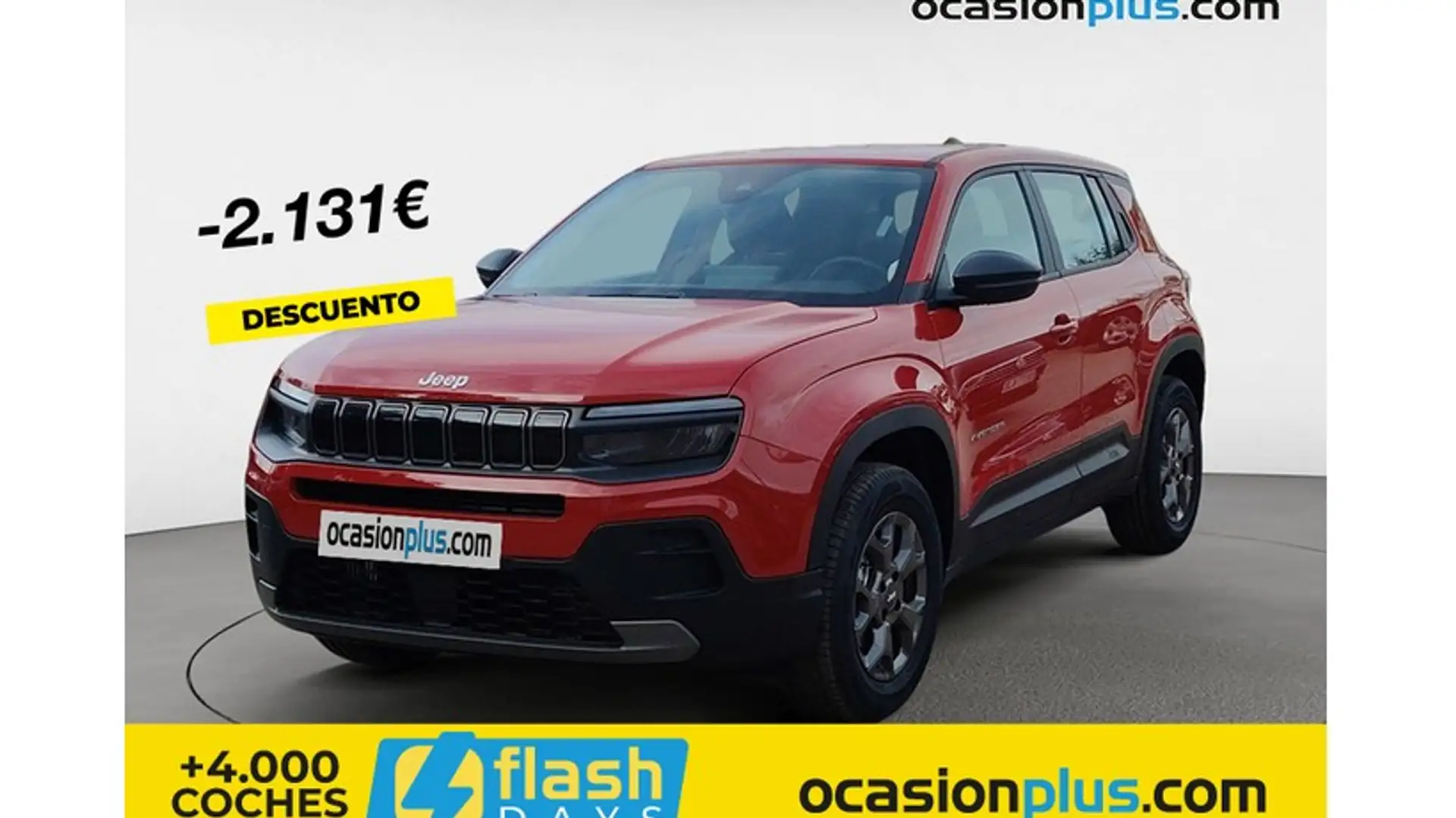 Jeep Avenger 1.2 Longitude 100 Rojo - 1