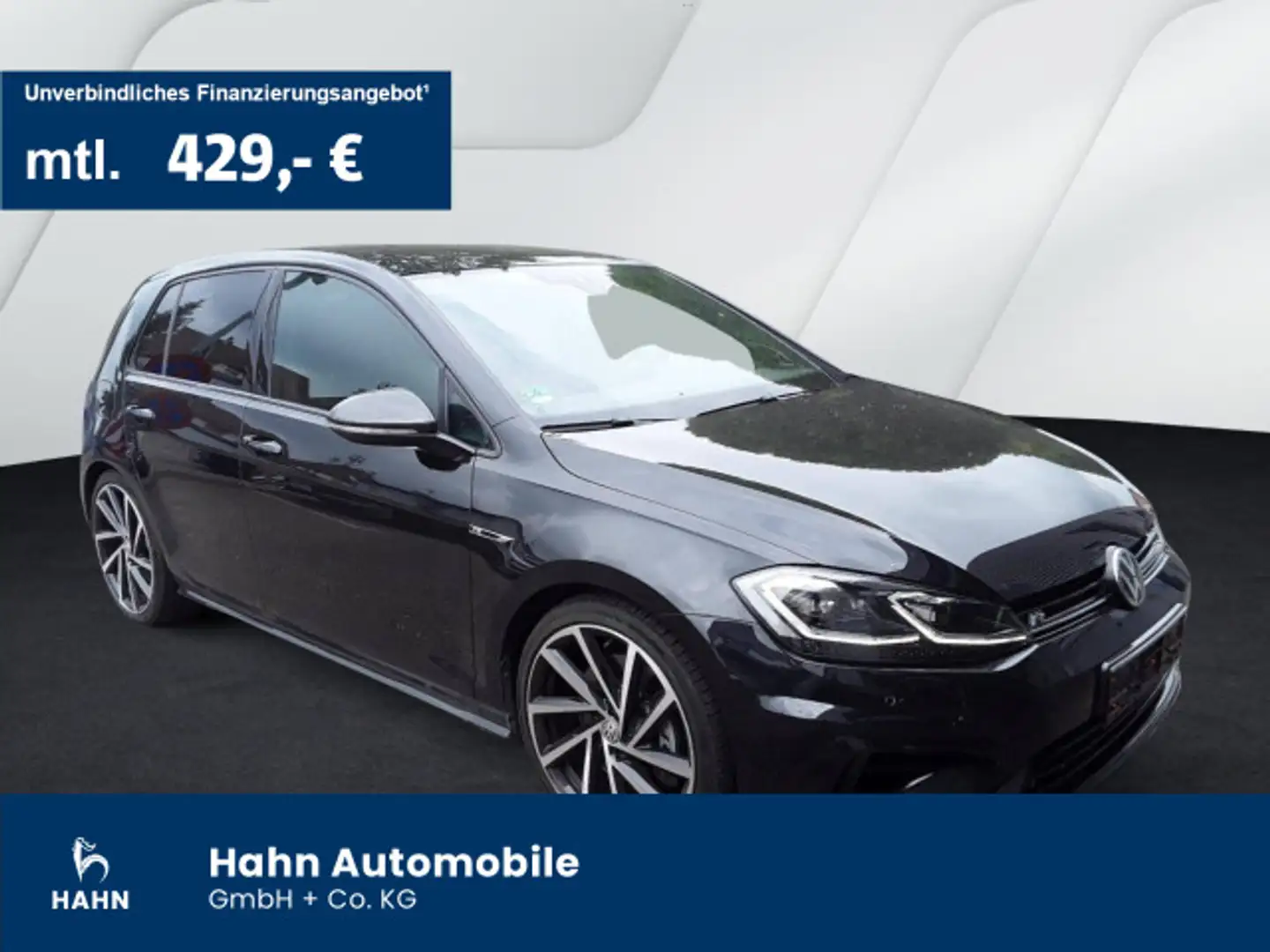 Volkswagen Golf VII R 2.0TSI DSG 4Mot LED Pano DCC DYN Navi Noir - 1