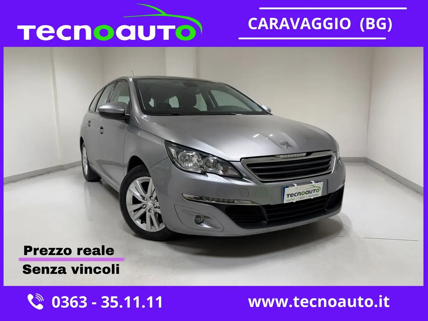 Peugeot 308 308 BlueHDi 120 S&S SW Business Argent - 1