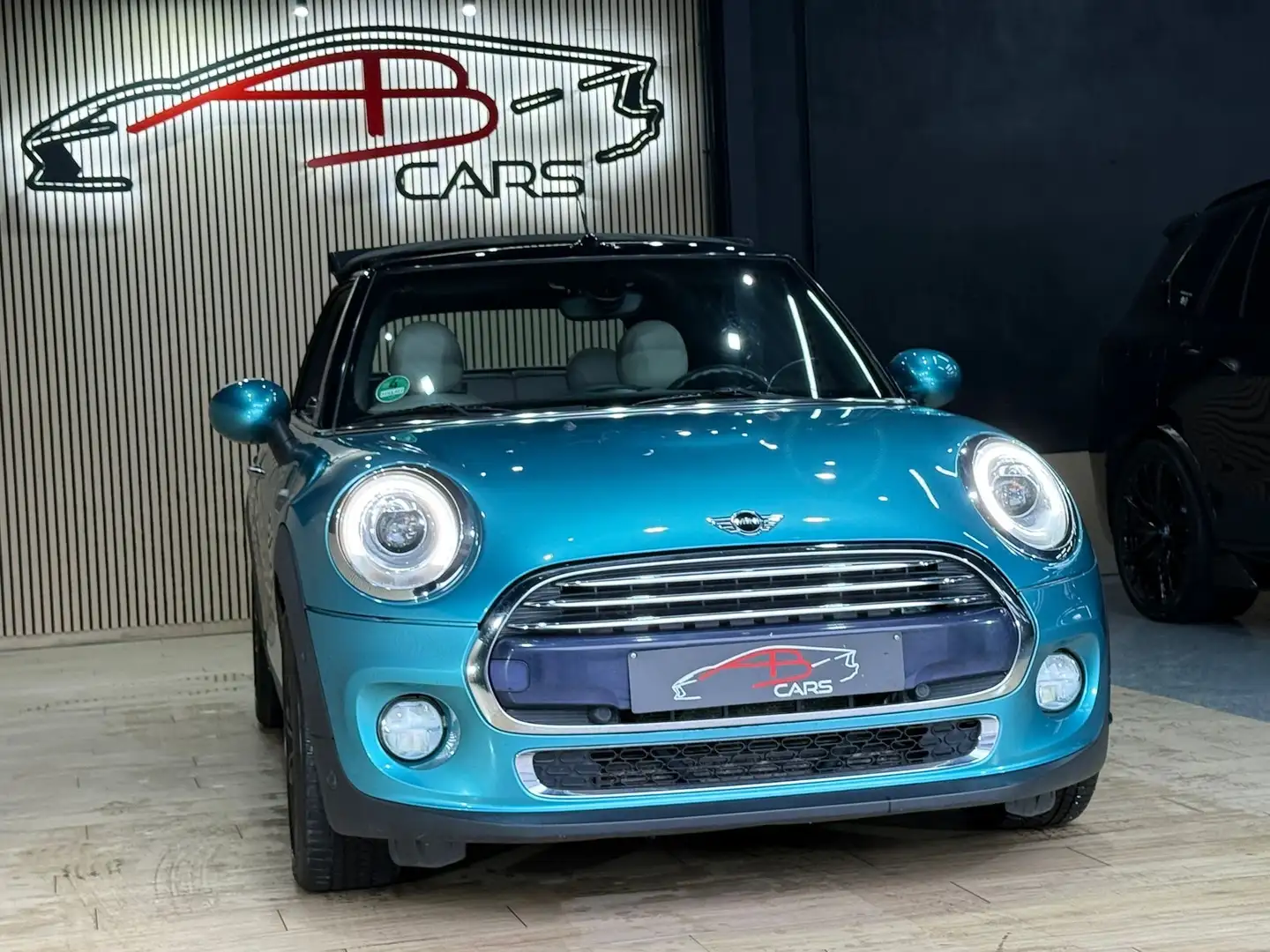 MINI Cooper Cabrio Cabriolet 1.5 * GARANTIE 12 MOIS * 1ER PROP * Niebieski - 2