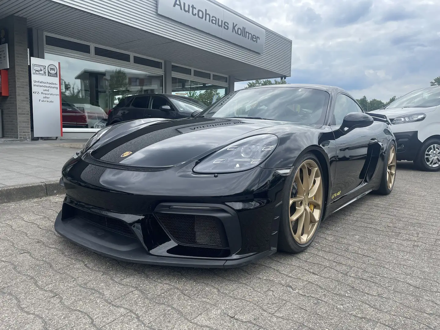 Porsche Cayman GT4 MR Manthey Kit*Clubsport*Approved*PCC Zwart - 2