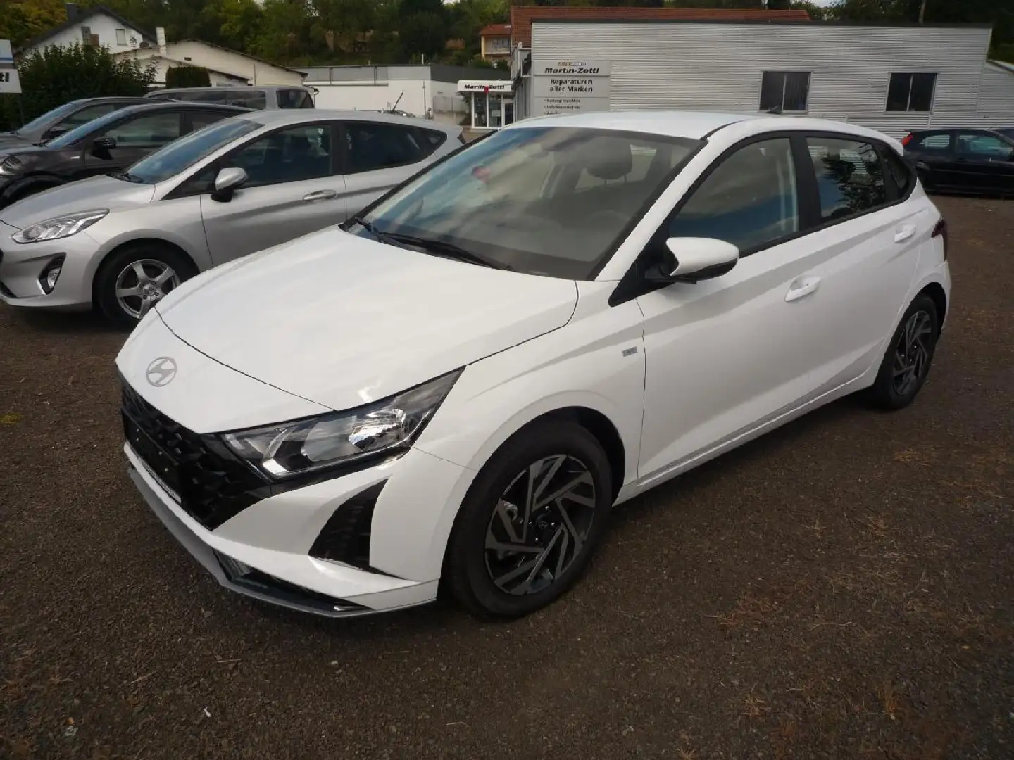 Hyundai i20 Comfort Mild-Hybrid Blanc - 1