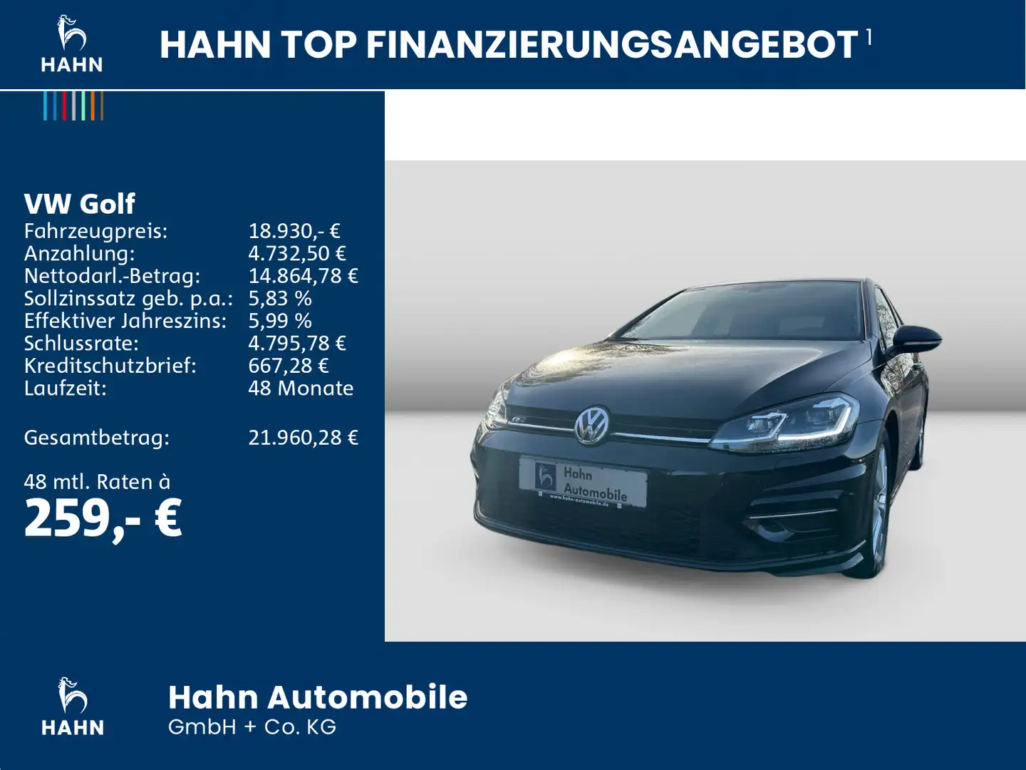 Volkswagen Golf VII 1.5TSI Highline Navi PDC Sitzhei AKlima Noir - 2