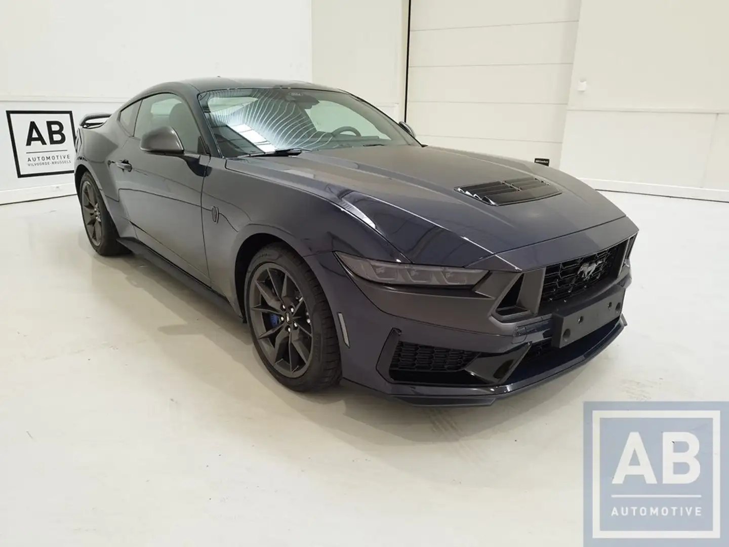 Ford Mustang * Dark Horse - V8 - Blue Ember - RECARO  * Bleu - 2