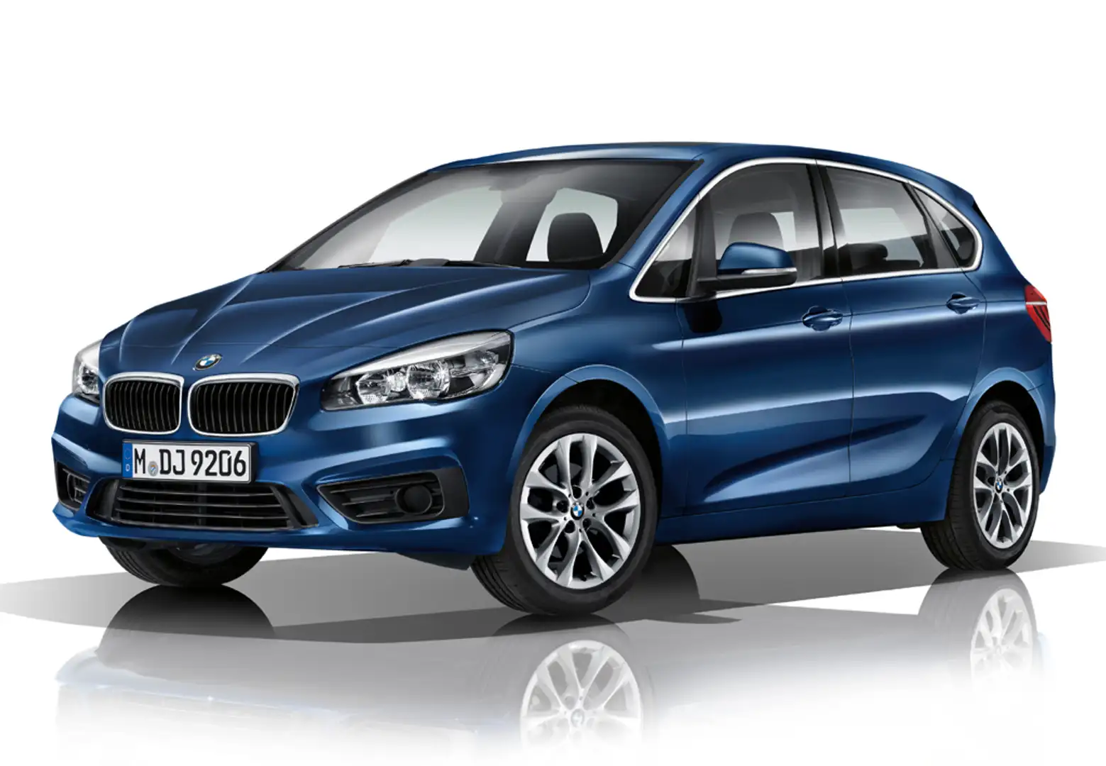 BMW 218 218d Active Tourer Blanc - 1