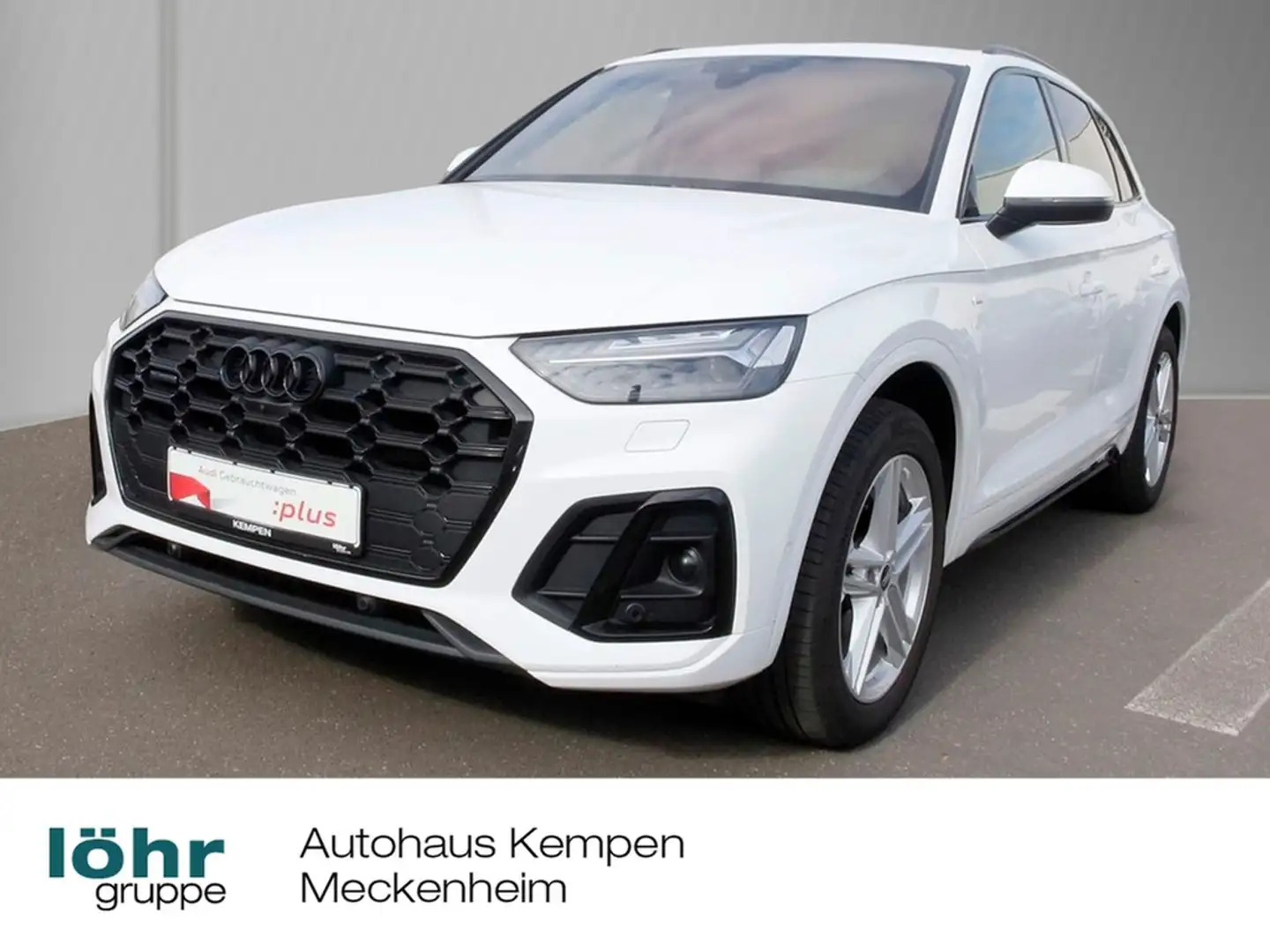 Audi Q5 40 TDI S line quattro Weiß - 1