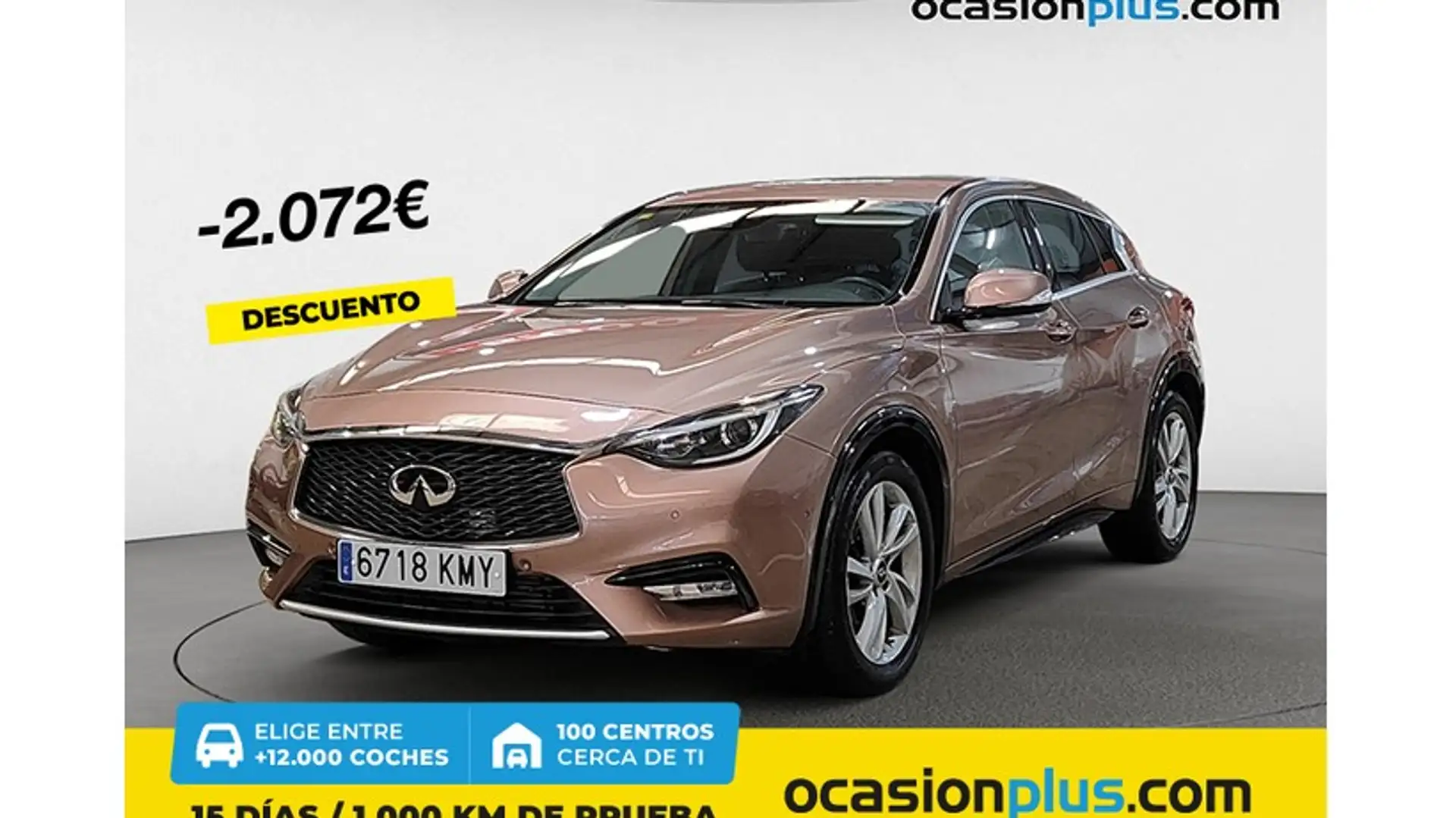 Infiniti Q30 1.6t Premium 122 Brun - 1