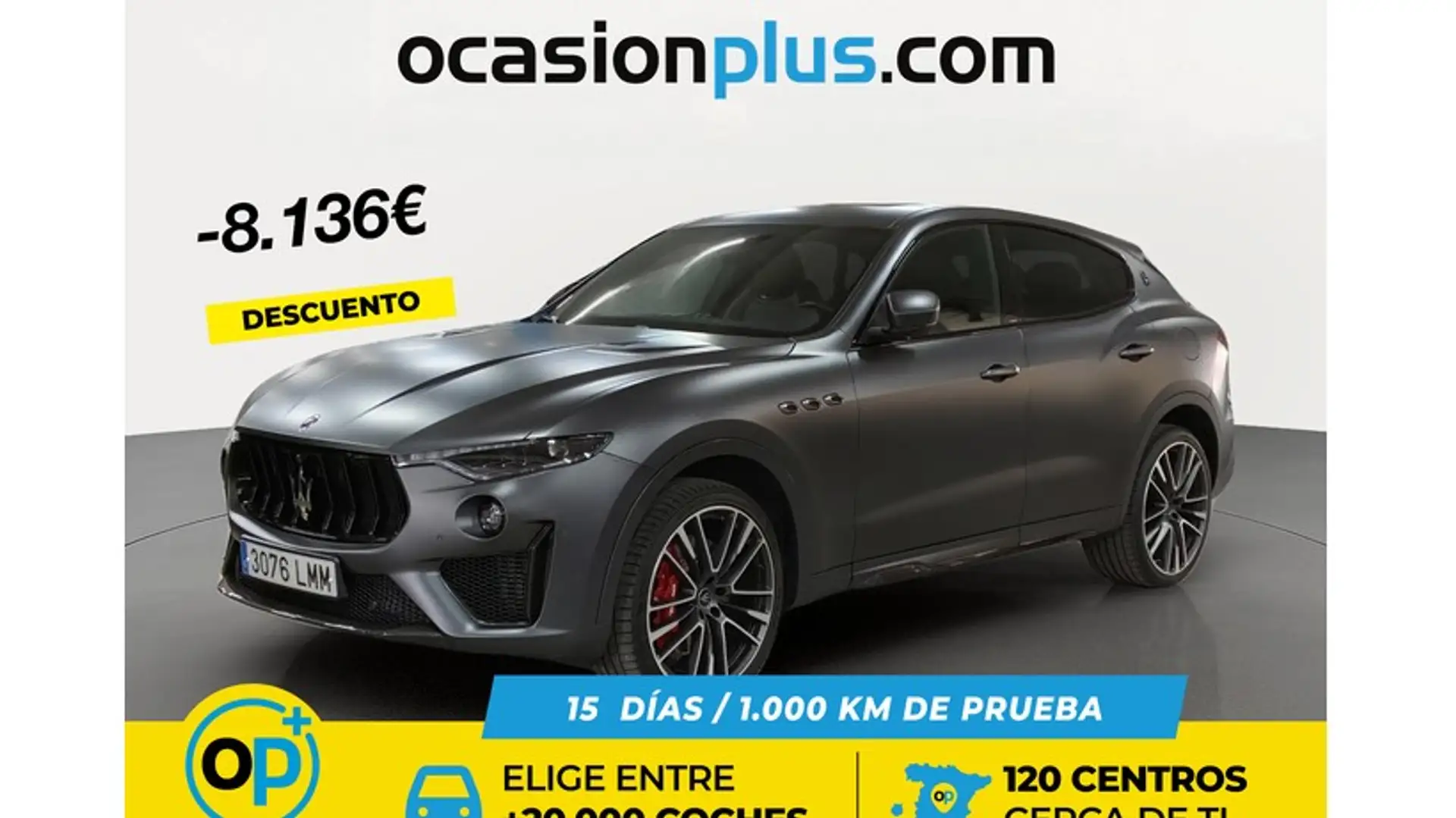 Maserati Levante 580 Trofeo Aut. Gris - 1