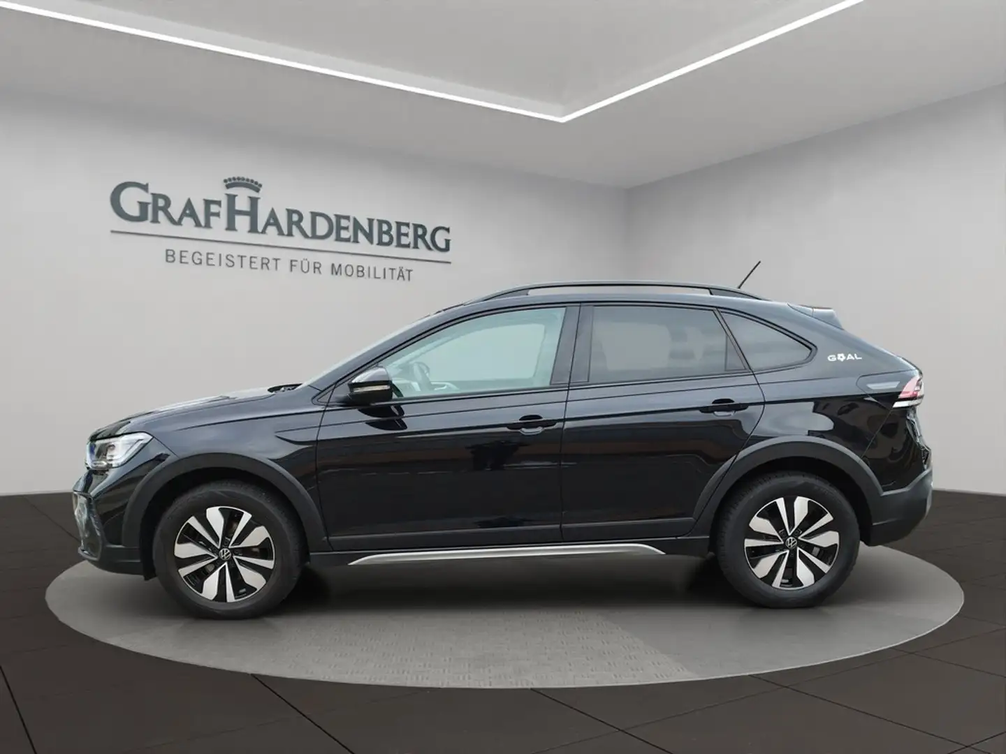 Volkswagen Taigo 1.0 TSI Goal Navi LED Schwarz - 2