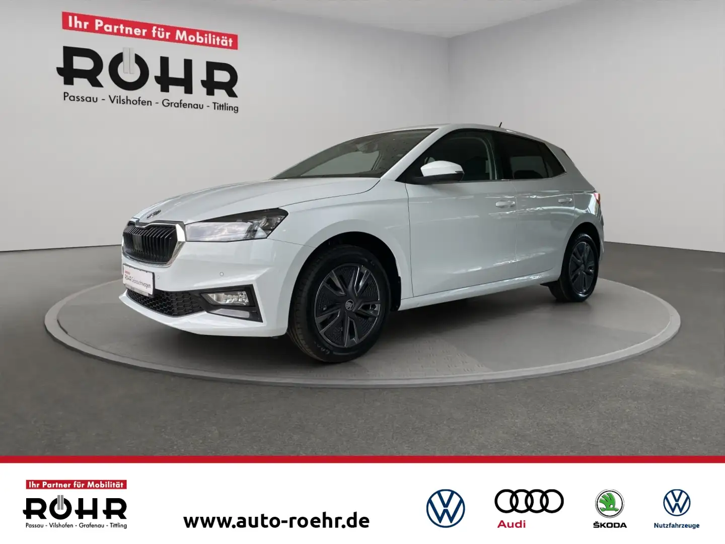 Skoda Fabia 130 Jahre Premium (DAB.PDC.GRA.SHZ.Virtual Cockpit Weiß - 1