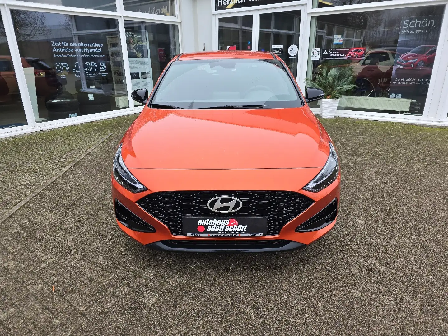Hyundai i30 FL 5-Türer 1.5 T 140PS 48V 7-DCT ADVANTAGE Orange - 2