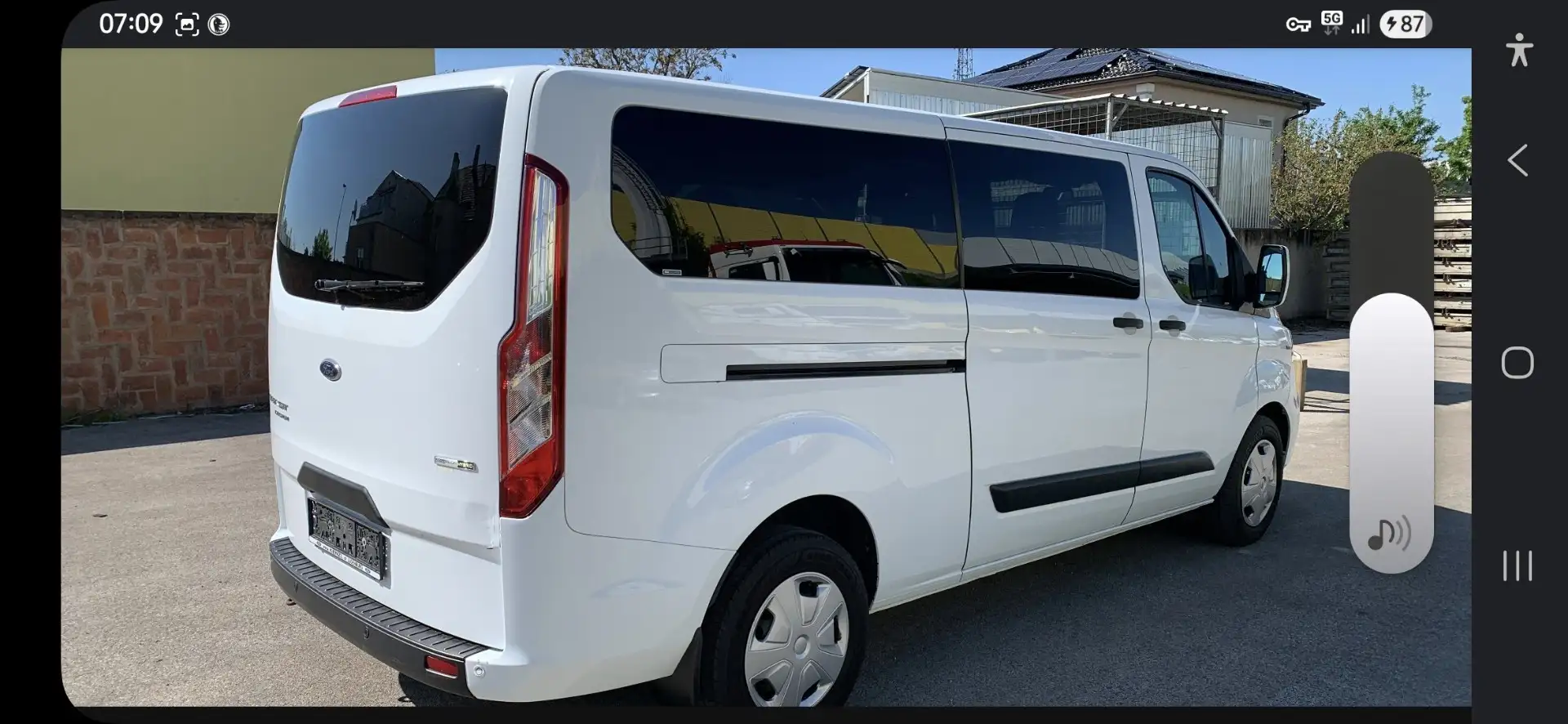Ford Transit Custom 320 L2H1 VA MH Trend Weiß - 2
