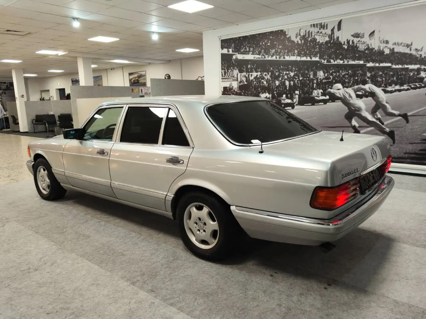 Mercedes-Benz 500 SEL ( LEDER/ 4X-ELEKTR. SITZE/ GSHD/ MEMORY Ezüst - 2