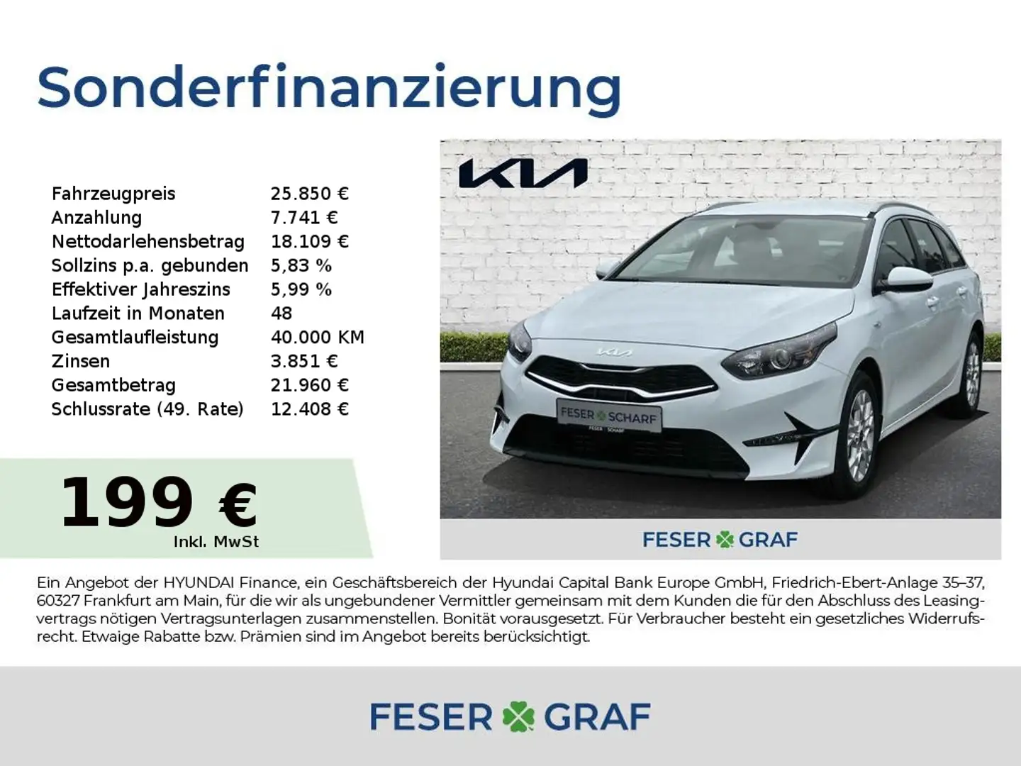 Kia Ceed SW / cee'd SW 1.5T DCT7 VISION KOMFORT+ NAVI Blanc - 1