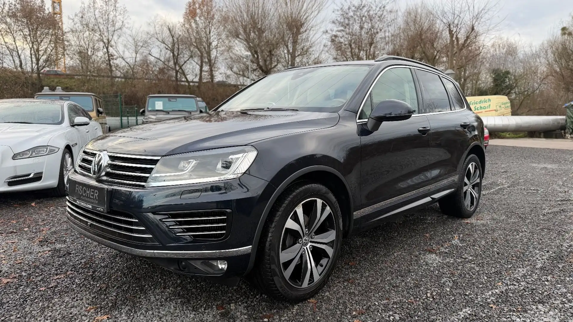 Volkswagen Touareg V6 TDI R LINE+NAVI+XENON+STAND.H+PANNO+A Blau - 1